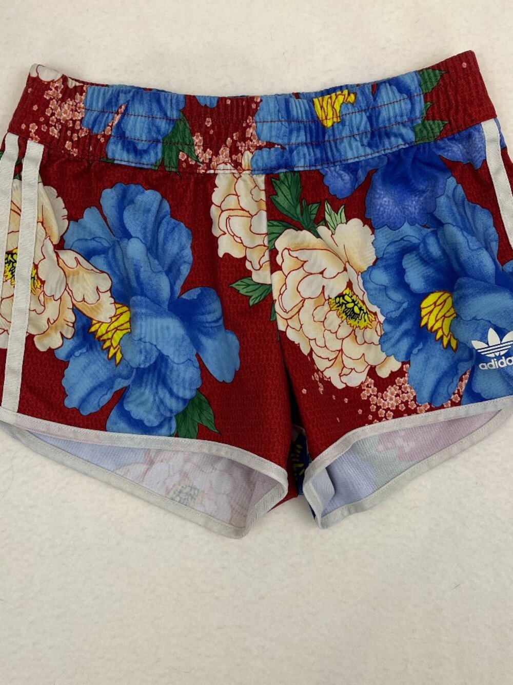 Adidas Originals Floral Runner Shorts Size XS 2010s
